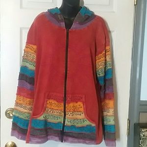 Shop where it matters Boho zip up jacket